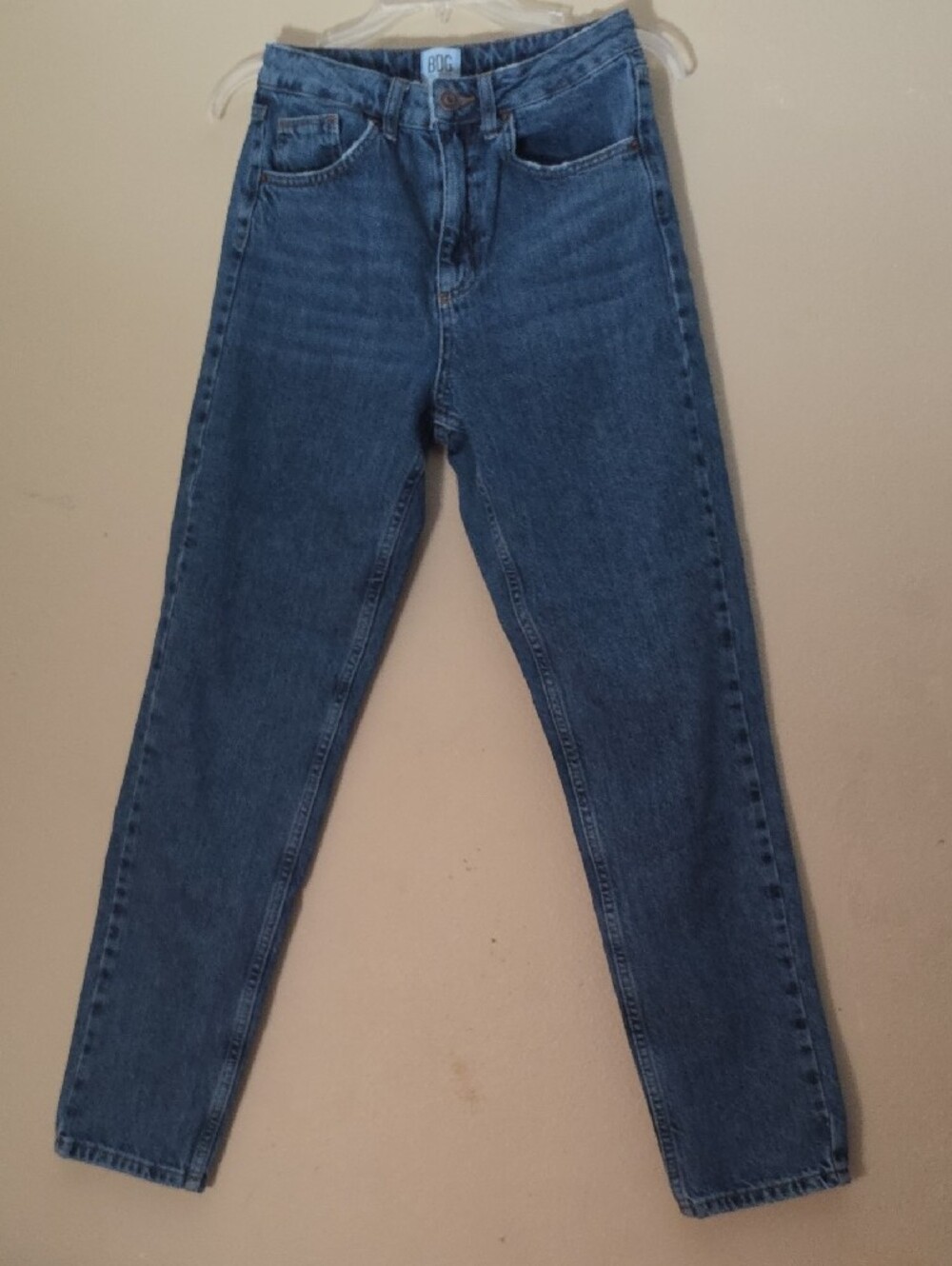 BDG Mom High-Rise Classic Blue Jeans